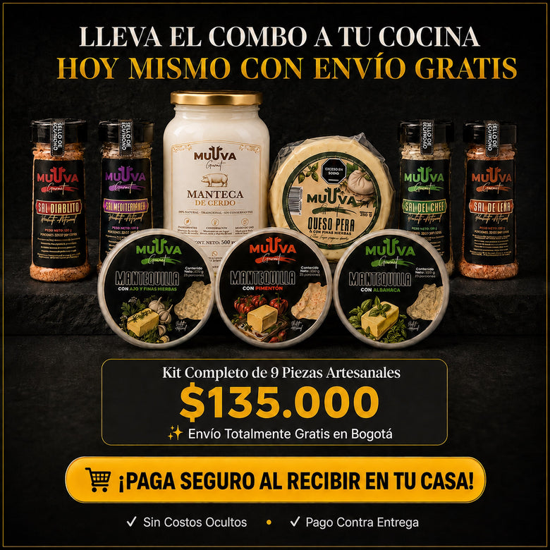 Combo: Sales, Mantequillas, Queso y Manteca