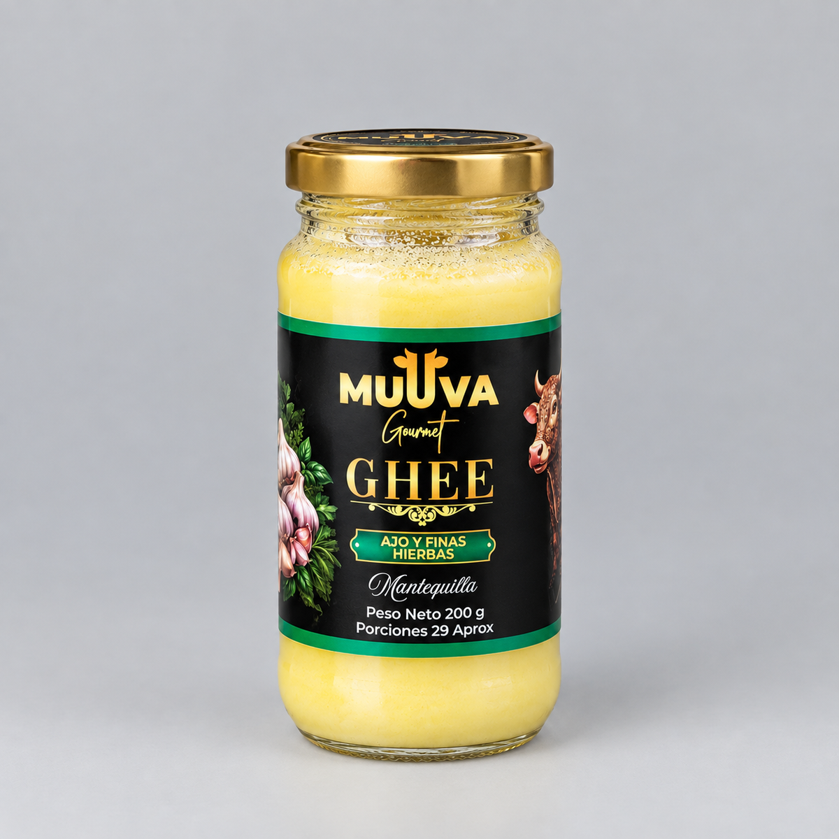 Ghee de Ajo y Finas Hierbas