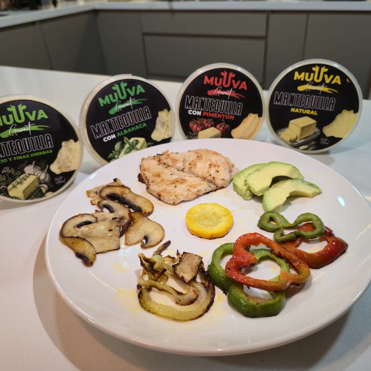 Mantequilla: Ajo con Finas Hierbas