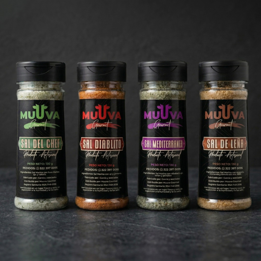 Combo: Sales Marinas - 4 Sabores
